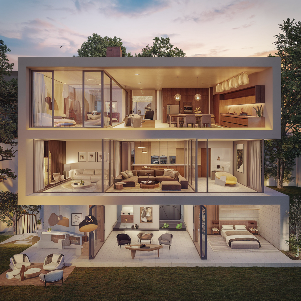 3D virtual house tours 